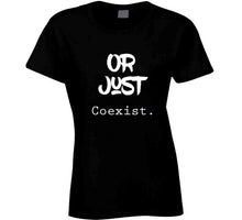 Coexist. Blk T Shirt